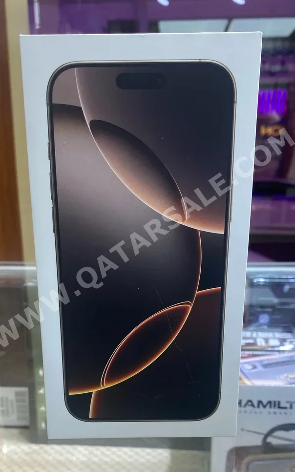 Apple  - Iphone 16  - Pro Max  - Natural Titanium  - 256 GB