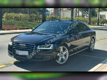 Audi  A8  2016  Automatic  128,000 Km  6 Cylinder  All Wheel Drive (AWD)  Sedan  Black  With Warranty