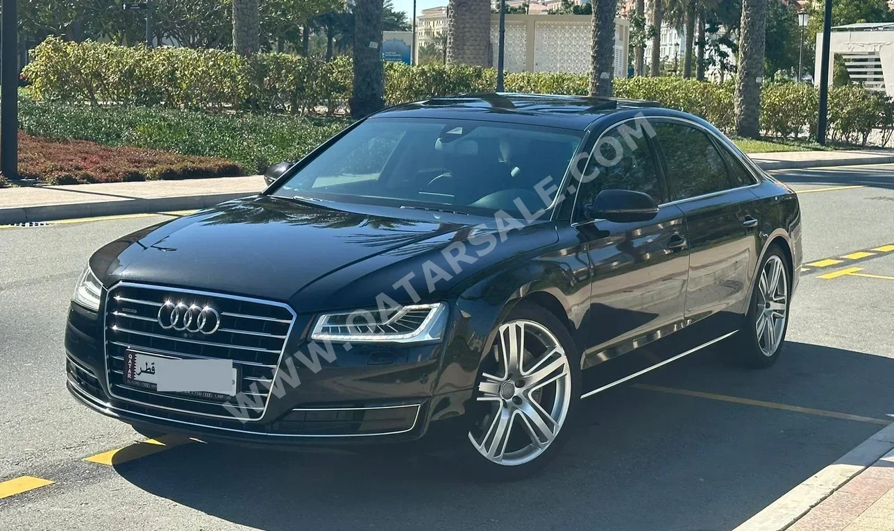  Audi  A8  2016  Automatic  128,000 Km  6 Cylinder  All Wheel Drive (AWD)  Sedan  Black  With Warranty