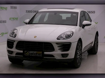 Porsche  Macan  S  2015  Automatic  202,000 Km  6 Cylinder  Four Wheel Drive (4WD)  SUV  White  With Warranty