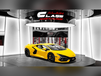 لمبرجيني  ريفويلتو  2024  اوتوماتيك  460 كم  12 سلندر  دفع خلفي  كوبيه \ سبورت  أصفر