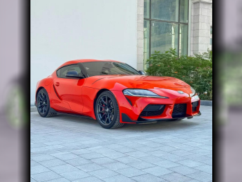 Toyota  Supra  GR  2024  Automatic  23,000 Km  6 Cylinder  Rear Wheel Drive (RWD)  Coupe / Sport  Orange  With Warranty