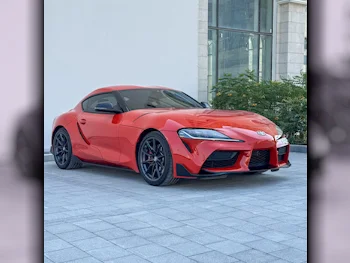 Toyota  Supra  GR  2024  Automatic  15,000 Km  6 Cylinder  Rear Wheel Drive (RWD)  Coupe / Sport  Orange  With Warranty