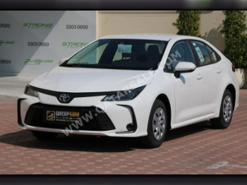 Toyota  Corolla  XLI  2024  Automatic  6,000 Km  4 Cylinder  Front Wheel Drive (FWD)  Sedan  White  With Warranty
