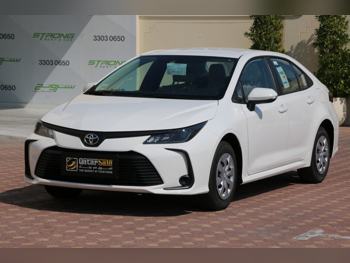 تويوتا  كورولا  اكس ال اي  2024  اوتوماتيك  14,000 كم  4 سلندر  سحب امامي  سيدان  أبيض  تحت الضمان