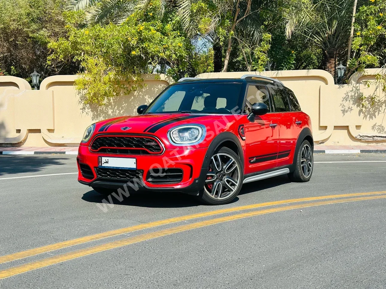  Mini  Cooper  CountryMan  2018  Automatic  124,000 Km  4 Cylinder  Rear Wheel Drive (RWD)  Hatchback  Red  With Warranty