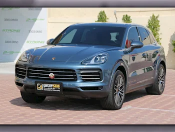 Porsche  Cayenne  2019  Automatic  44,000 Km  6 Cylinder  Four Wheel Drive (4WD)  SUV  Sky Blue