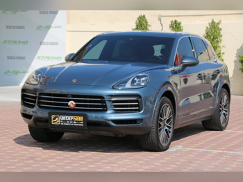 Porsche  Cayenne  2019  Automatic  45,000 Km  6 Cylinder  Four Wheel Drive (4WD)  SUV  Sky Blue