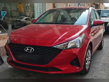 Hyundai  Accent  4 Cylinder  Sedan  Red  2023