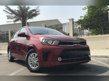 كيا  بيجاس  4 سلندر  سيدان  أحمر  2020