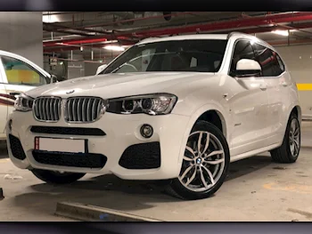 BMW  X-Series  X3  2017  Automatic  62,050 Km  4 Cylinder  Four Wheel Drive (4WD)  SUV  White