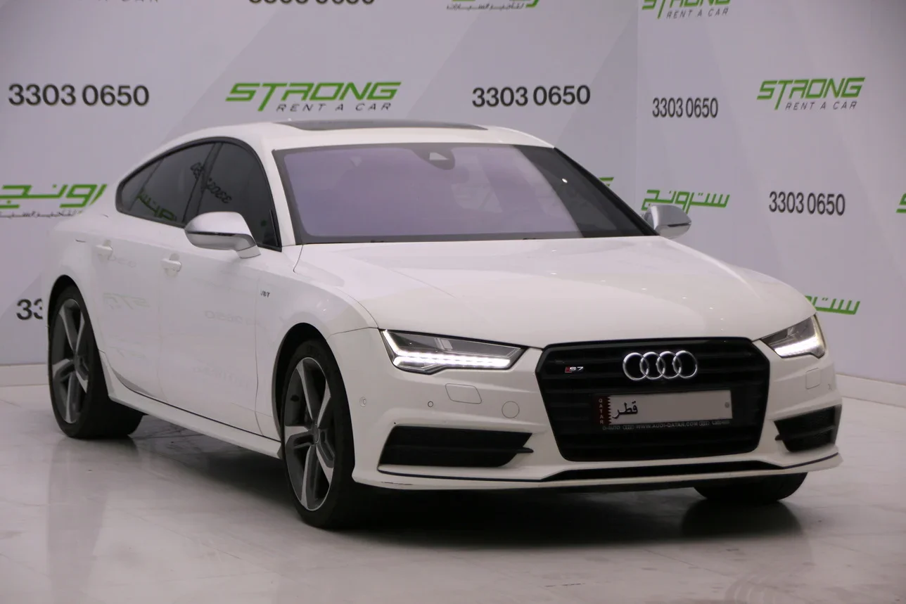 Audi  S  7  2015  Automatic  76,600 Km  8 Cylinder  All Wheel Drive (AWD)  Sedan  White