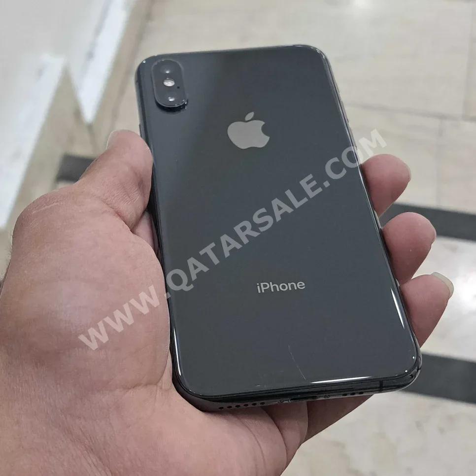 Apple  - iPhone  - Xs  - Black  - 64 GB