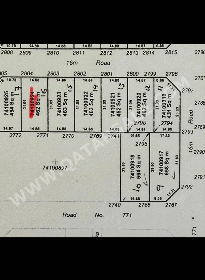 Lands For Sale in Al Khor  - Al Khor  -Area Size 462 Square Meter