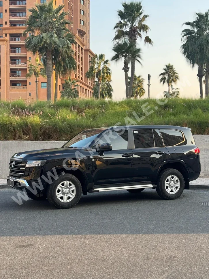 Toyota  Land Cruiser  GX  2024  Automatic  25,000 Km  6 Cylinder  Four Wheel Drive (4WD)  SUV  Black  With Warranty