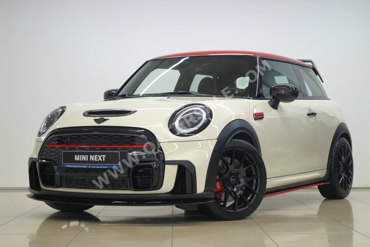 Mini  Cooper  JCW  2022  Automatic  57,900 Km  4 Cylinder  Rear Wheel Drive (RWD)  Sedan  White  With Warranty