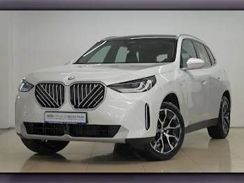 BMW  X-Series  X3  2025  Automatic  100 Km  4 Cylinder  Rear Wheel Drive (RWD)  SUV  White  With Warranty