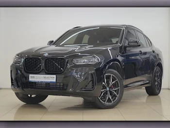 BMW  X-Series  X4  2024  Automatic  9,880 Km  4 Cylinder  All Wheel Drive (AWD)  SUV  Black  With Warranty