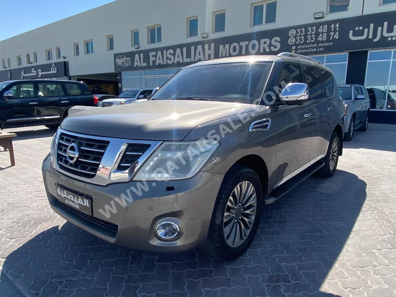 Nissan  Patrol  Platinum  2015  Automatic  205,000 Km  8 Cylinder  Four Wheel Drive (4WD)  SUV  Brown