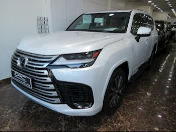 Lexus  LX  600 Luxury  2025  Automatic  0 Km  6 Cylinder  Four Wheel Drive (4WD)  SUV  White  With Warranty