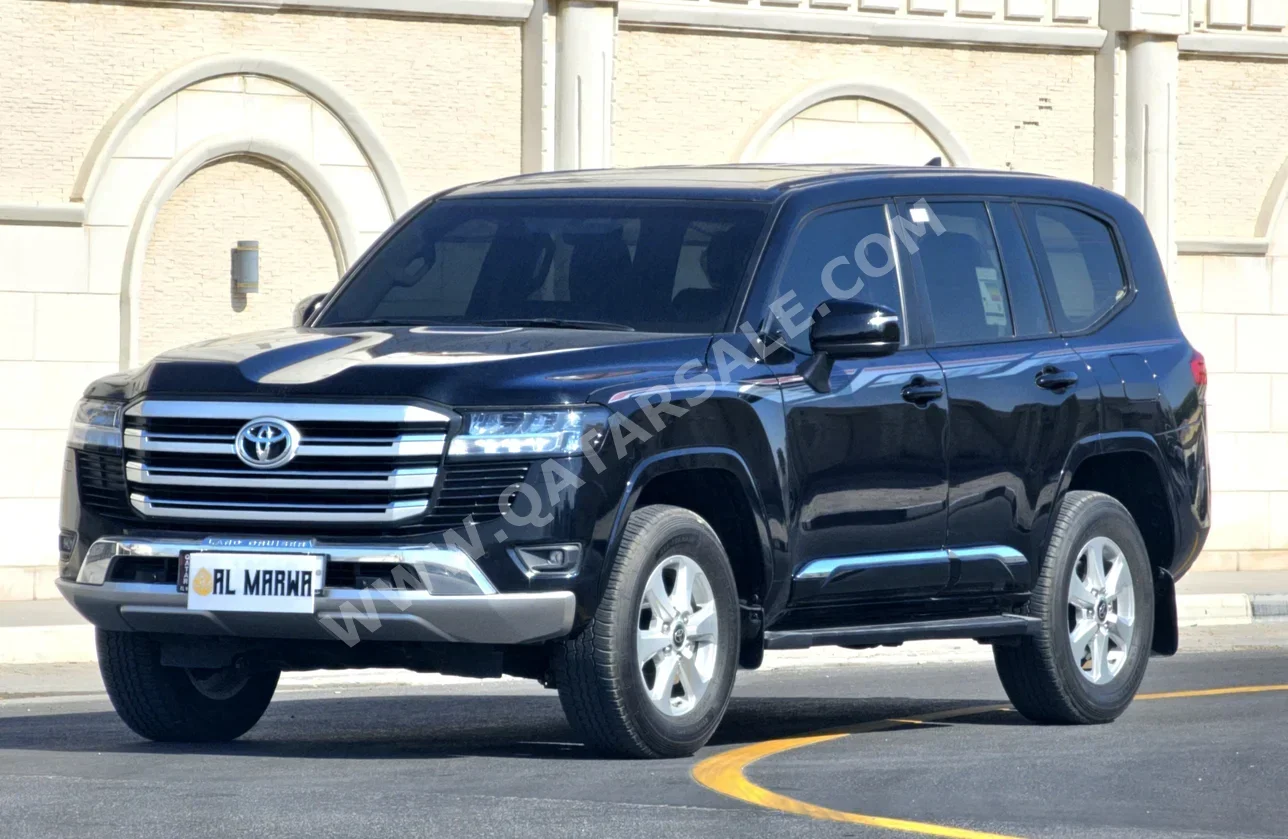 Toyota  Land Cruiser  GXR Twin Turbo  2023  Automatic  64,000 Km  6 Cylinder  Four Wheel Drive (4WD)  SUV  Black  With Warranty