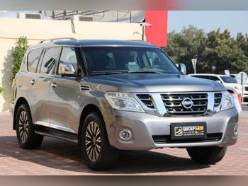 Nissan  Patrol  Platinum  2015  Automatic  178,000 Km  8 Cylinder  Four Wheel Drive (4WD)  SUV  Gray