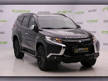 Mitsubishi  Pajero  Montero Sport  2019  Automatic  121,000 Km  6 Cylinder  Four Wheel Drive (4WD)  SUV  Black