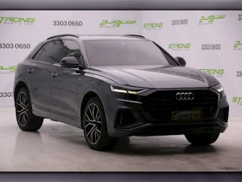 Audi  Q8  2020  Automatic  73,000 Km  6 Cylinder  Four Wheel Drive (4WD)  SUV  Gray  With Warranty