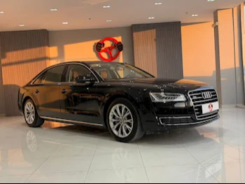 Audi  A8  L  2017  Automatic  27,000 Km  6 Cylinder  All Wheel Drive (AWD)  Sedan  Black