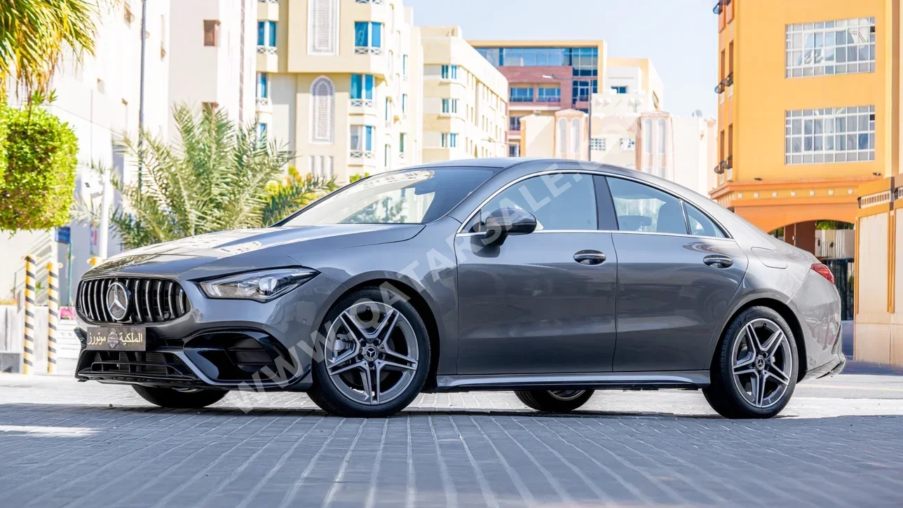 Mercedes-Benz  CLA  250  2023  Automatic  26,750 Km  4 Cylinder  Rear Wheel Drive (RWD)  Sedan  Gray  With Warranty