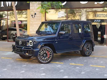 Mercedes-Benz  G-Class  63 AMG  2025  Automatic  0 Km  8 Cylinder  Four Wheel Drive (4WD)  SUV  Dark Blue  With Warranty