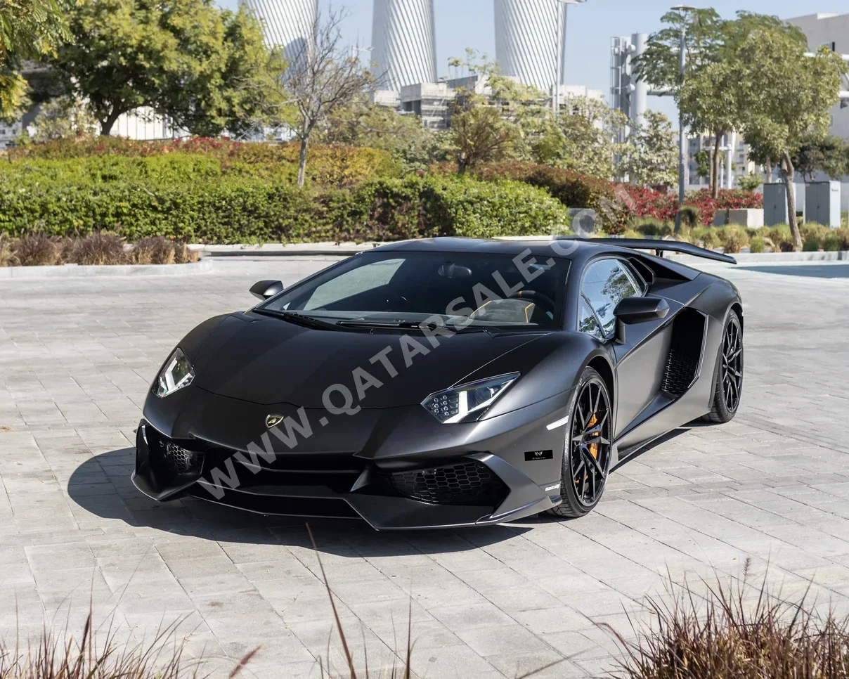 Lamborghini  Aventador  50th Anniversary  2014  Automatic  35,000 Km  12 Cylinder  Rear Wheel Drive (RWD)  Coupe / Sport  Black