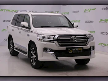  Toyota  Land Cruiser  GXR  2021  Automatic  90,000 Km  6 Cylinder  Four Wheel Drive (4WD)  SUV  White  With Warranty