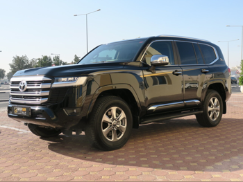 تويوتا لاند كروزر في اكس توين توربو 2022 اوتوماتيك 41,000 كم 6 سلندر دفع رباعي اس يو في أسود