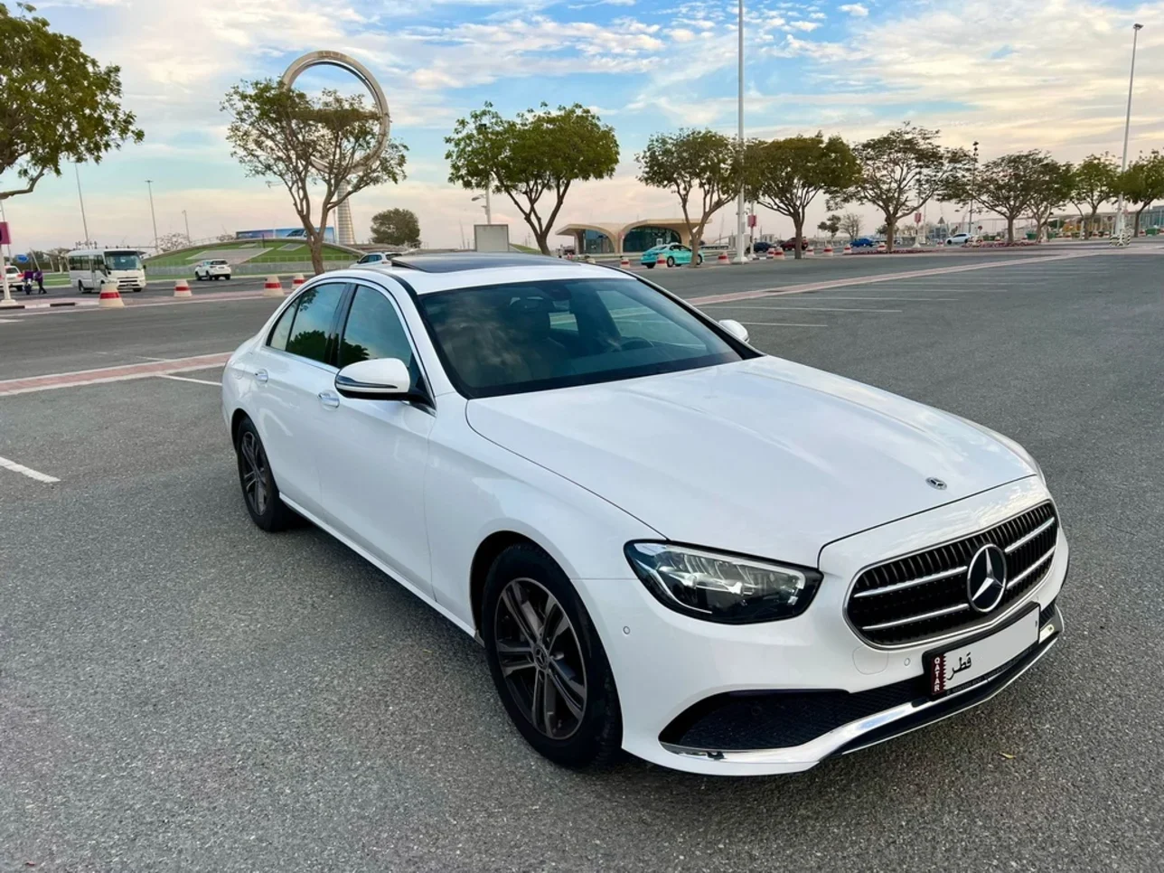 Mercedes-Benz  E-Class  200  2023  Automatic  12,000 Km  4 Cylinder  Rear Wheel Drive (RWD)  Sedan  White  With Warranty