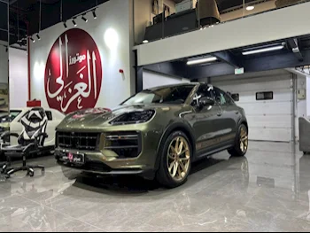 Porsche  Cayenne  Turbo GT  2024  Automatic  10,000 Km  8 Cylinder  Four Wheel Drive (4WD)  SUV  Green  With Warranty