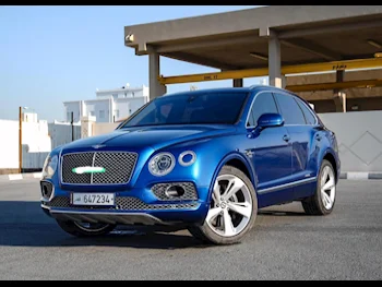 Bentley  Bentayga  2017  Automatic  106,000 Km  12 Cylinder  Four Wheel Drive (4WD)  SUV  Blue