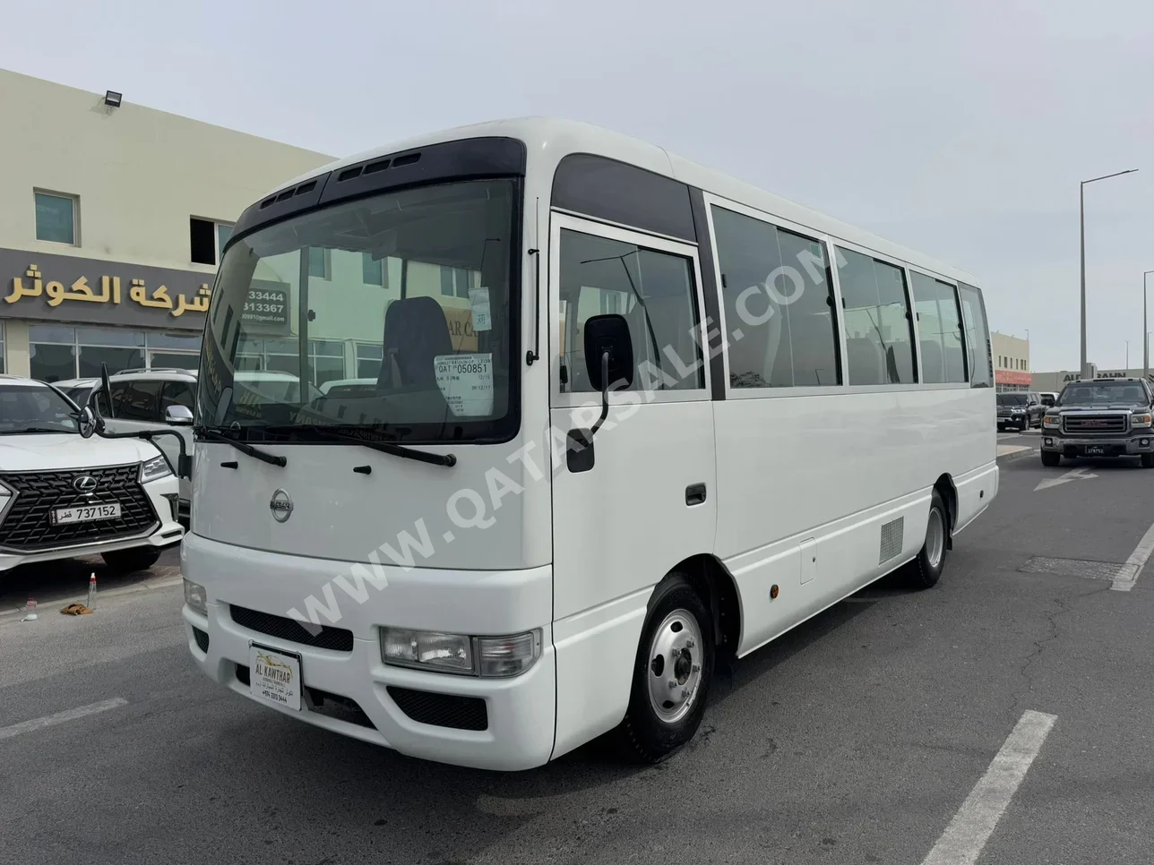 Nissan  Civilian  2021  Manual  400 Km  4 Cylinder  Rear Wheel Drive (RWD)  Van / Bus  White  With Warranty