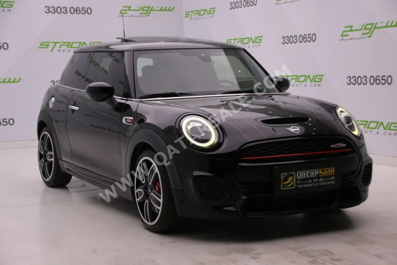 Mini  Cooper  JCW  2020  Automatic  70,000 Km  4 Cylinder  Front Wheel Drive (FWD)  Hatchback  Black  With Warranty