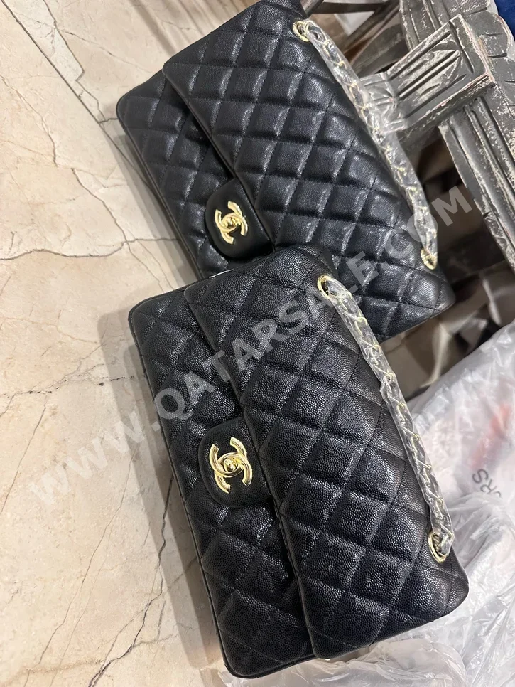 Bags  - Chanel  - Black  - Genuine Leather  - For Women