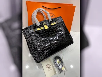 Bags  - Hermes  - Black  - Mesh  - For Men