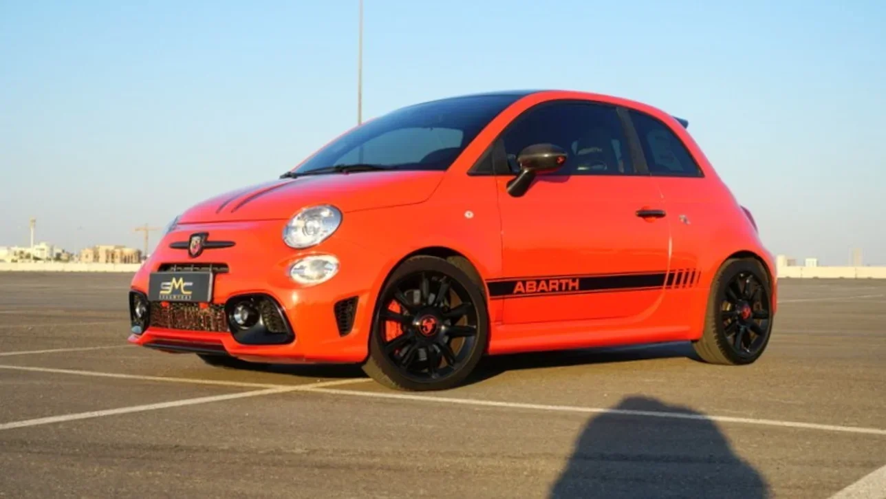 Fiat 695 Abarth Orange 2023 For Sale in QAR