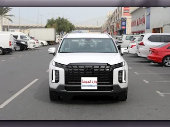 Hyundai  Palisade  2025  Automatic  0 Km  6 Cylinder  All Wheel Drive (AWD)  SUV  White  With Warranty