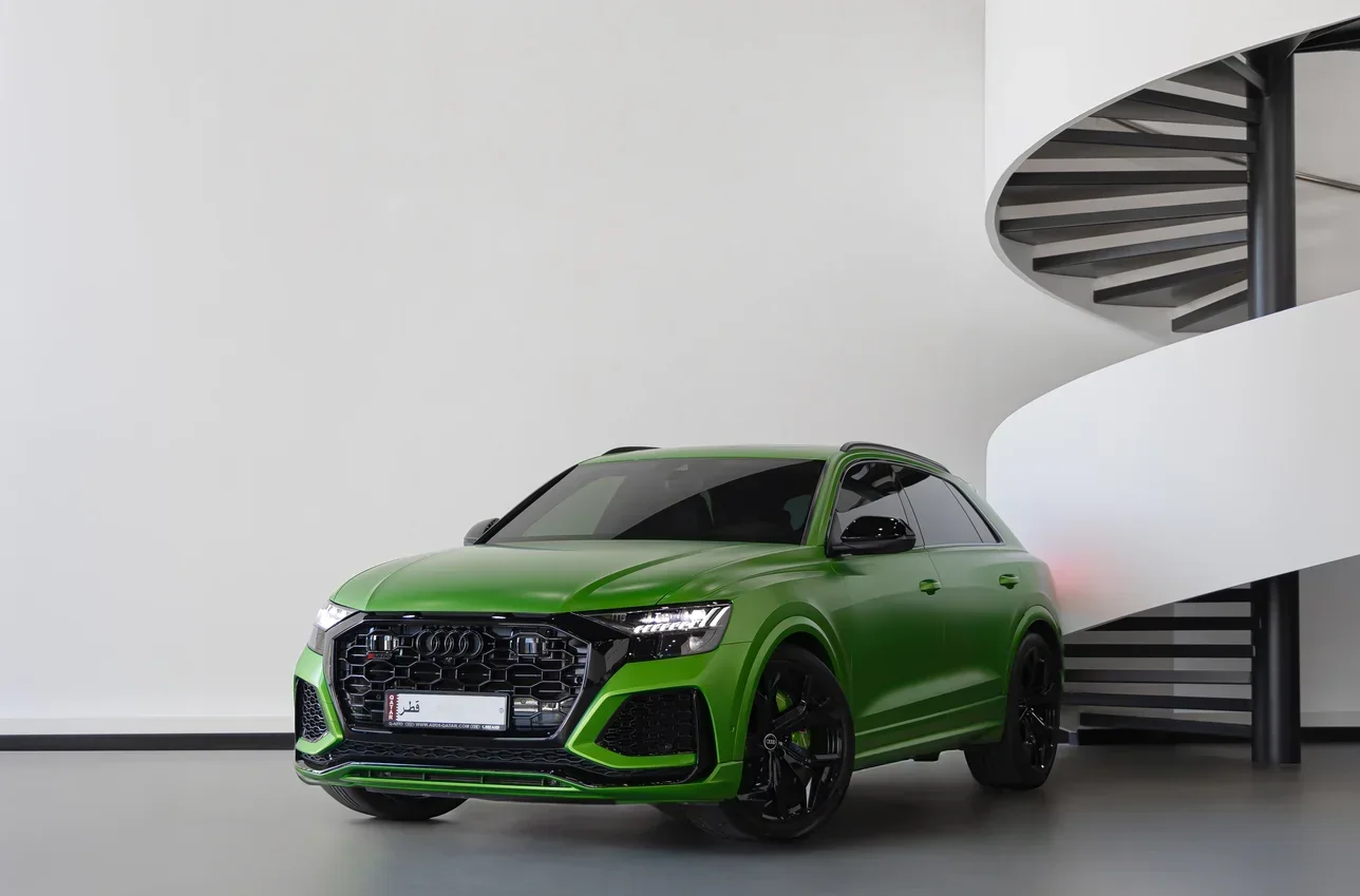 Audi  RSQ8  2022  Automatic  21,463 Km  8 Cylinder  All Wheel Drive (AWD)  SUV  Olive Green  With Warranty