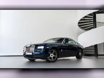 Rolls-Royce  Wraith  2016  Automatic  70,000 Km  12 Cylinder  All Wheel Drive (AWD)  Coupe / Sport  Dark Blue