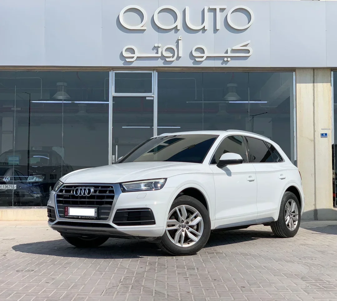 Audi  Q5  45 TFSI  2018  Automatic  93,000 Km  6 Cylinder  All Wheel Drive (AWD)  SUV  White