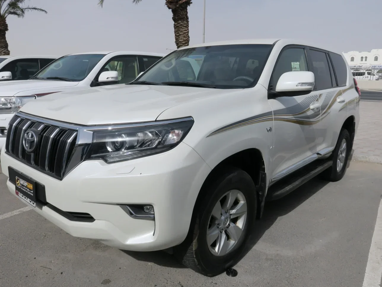  Toyota  Prado  2021  Automatic  56,000 Km  6 Cylinder  Four Wheel Drive (4WD)  SUV  White  With Warranty