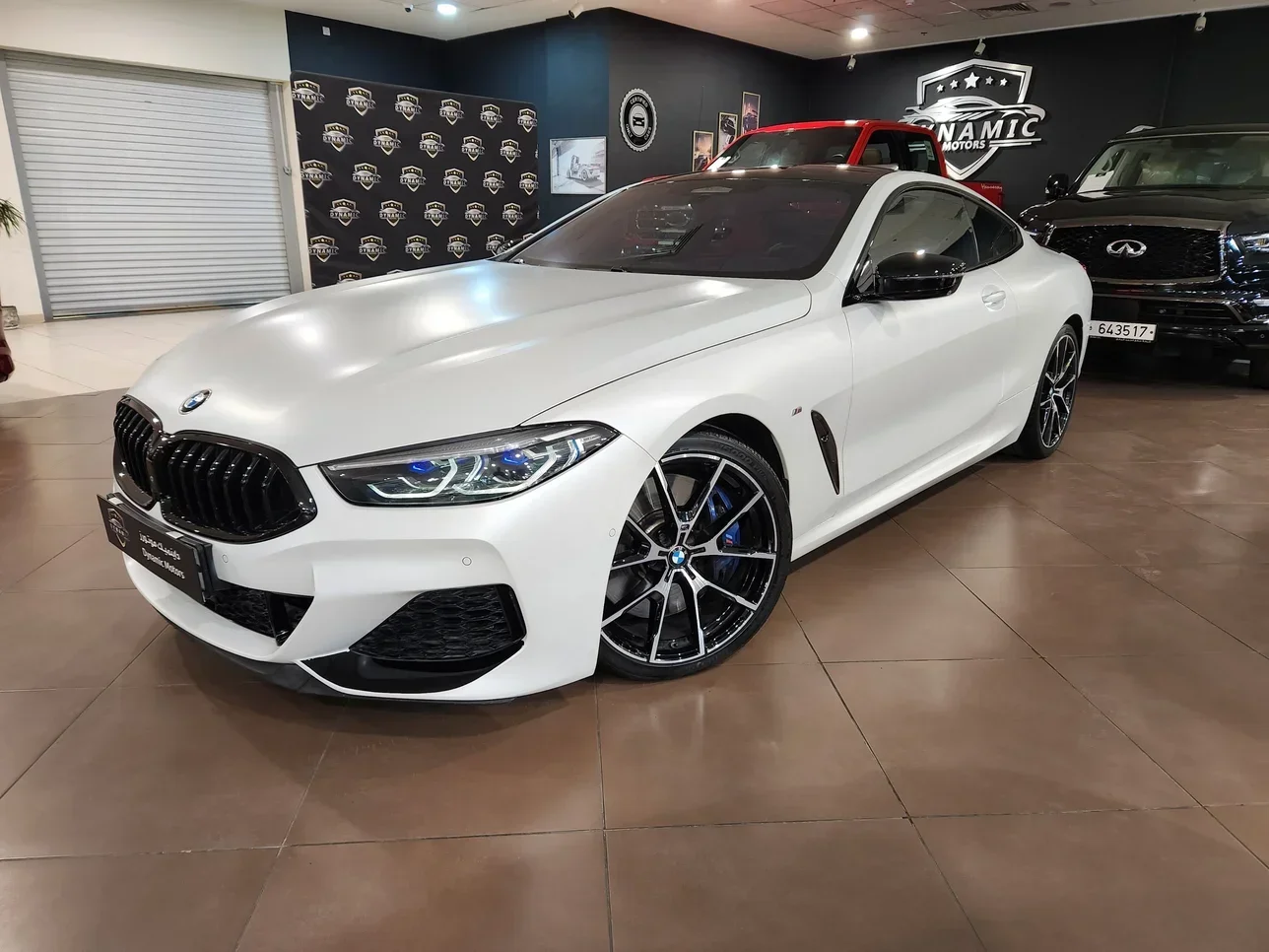 BMW  8-Series  850i  2019  Automatic  63,000 Km  8 Cylinder  All Wheel Drive (AWD)  Coupe / Sport  White