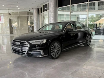 Audi  A8  L 55TFSI  2021  Automatic  41,000 Km  6 Cylinder  All Wheel Drive (AWD)  Sedan  Black