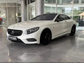 مرسيدس - بنز  اس - كلاس  500 AMG  2015  اوتوماتيك  117,000 كم  8 سلندر  دفع خلفي  كوبيه \ سبورت  أبيض